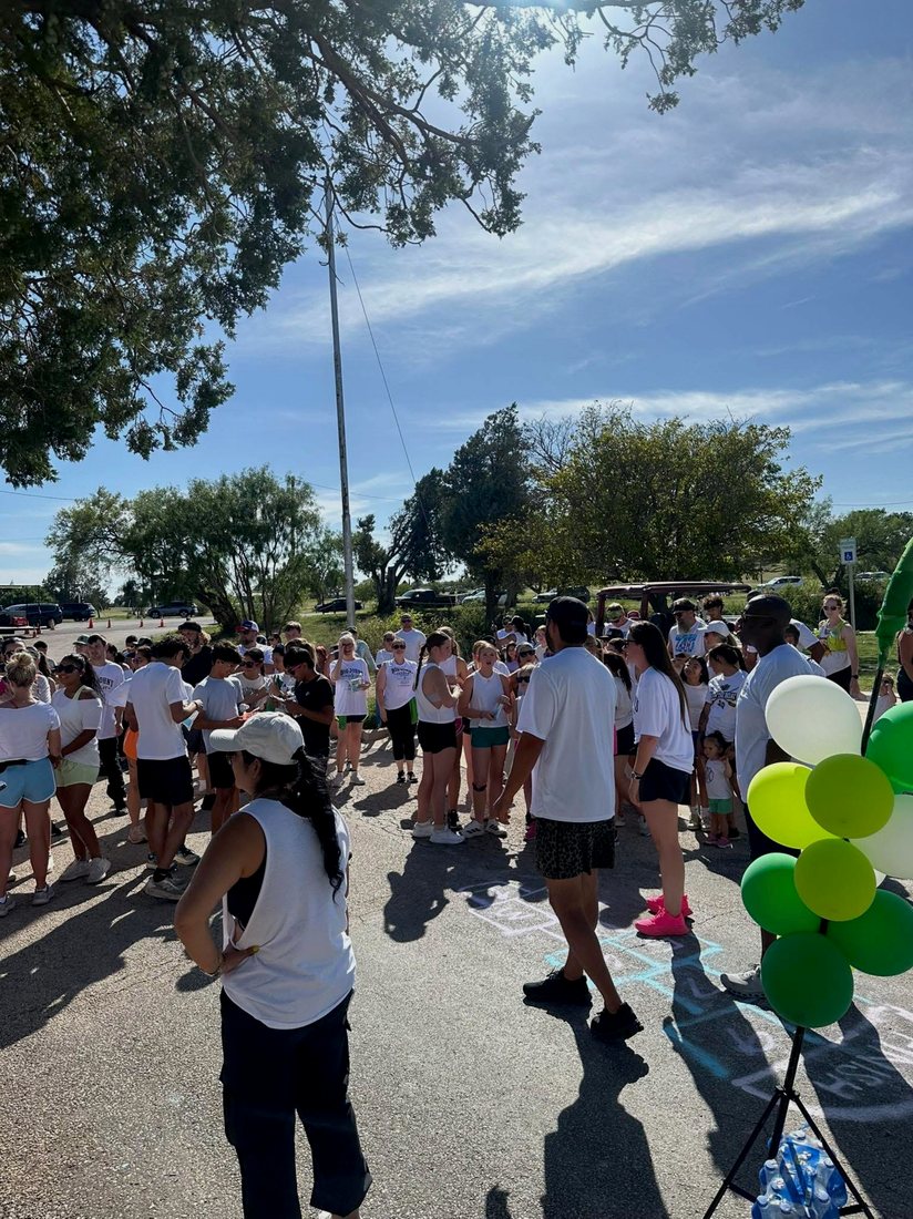 FCI Big Spring staff and families at a community event in Big Spring